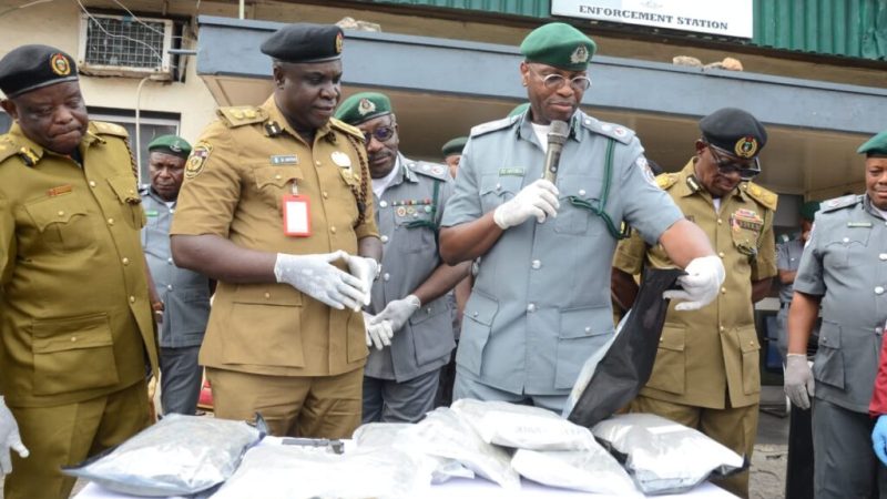 Tincan Island Command strikes again! Busts ₦4.7bn Of Cannabis