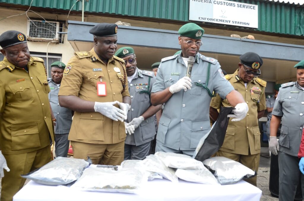 Tincan Island Command strikes again! Busts ₦4.7bn Of Cannabis