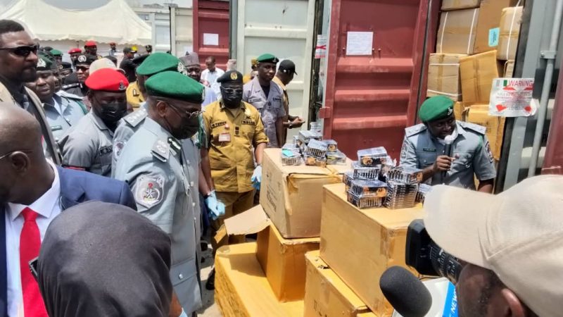Massive Haul: Apapa Customs Intercepts ₦6.3 Billion Worth of Illicit Drugs, Expired Pharmaceuticals