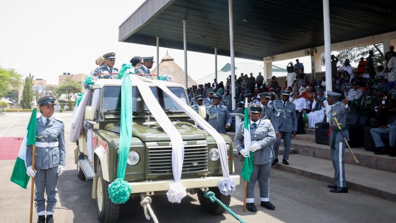 NCS Bids Farewell to DCG Nnadi, ACG Egwu with Ceremonial Pulling-Out Parade