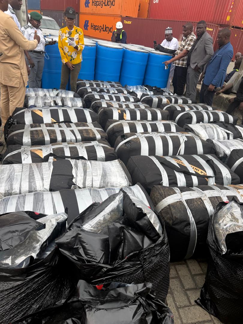 Customs Busts ₦12.78bn Smuggling Ring, Seizes 1.81 Tonnes of Canadian Loud and Expired Medicines