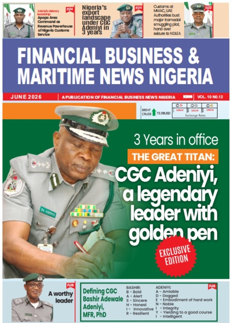 CGC Adeniyi, the Great Titan ! Financial Business News Unveils Exclusive Publication in honour of CGC’s tenure extension, 3 years of giant strides