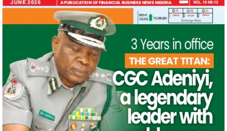 CGC Adeniyi, the Great Titan ! Financial Business News Unveils Exclusive Publication in honour of CGC’s tenure extension, 3 years of giant strides