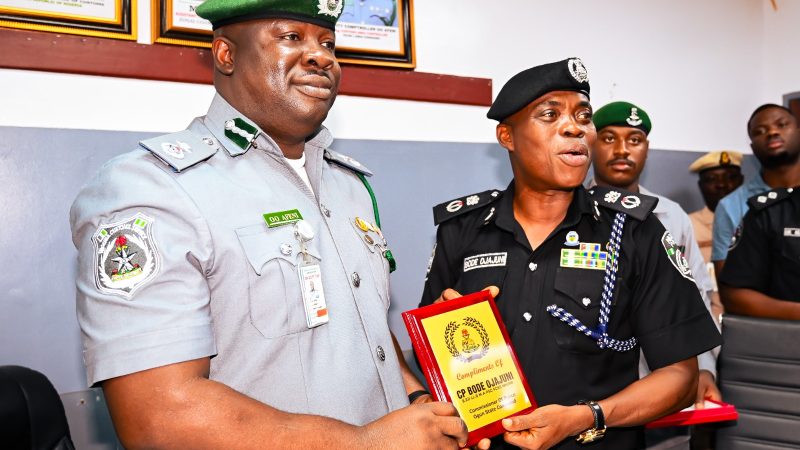 CP Ojajuni Applauds Ogun I Customs’ Security Reforms, Trade Facilitation at Idiroko