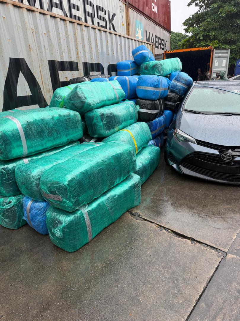 Apapa Customs Foils ₦26.57bn Cannabis Smuggling Bid Hidden in Imported Vehicles
