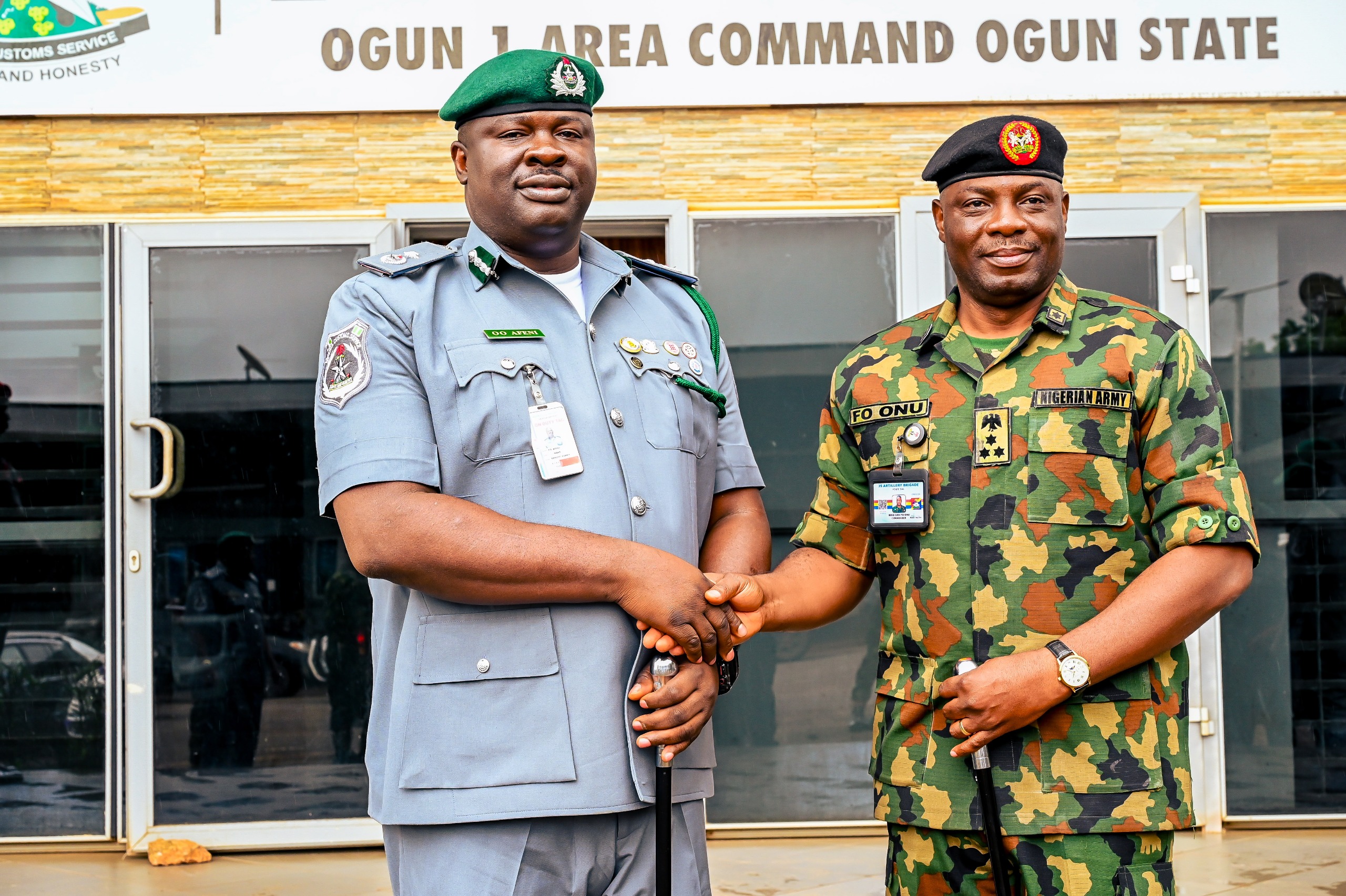 Ogun I Customs Intensifies War on Fake Goods, Smuggling, Strengthens Security Ties with NAFDAC, Army