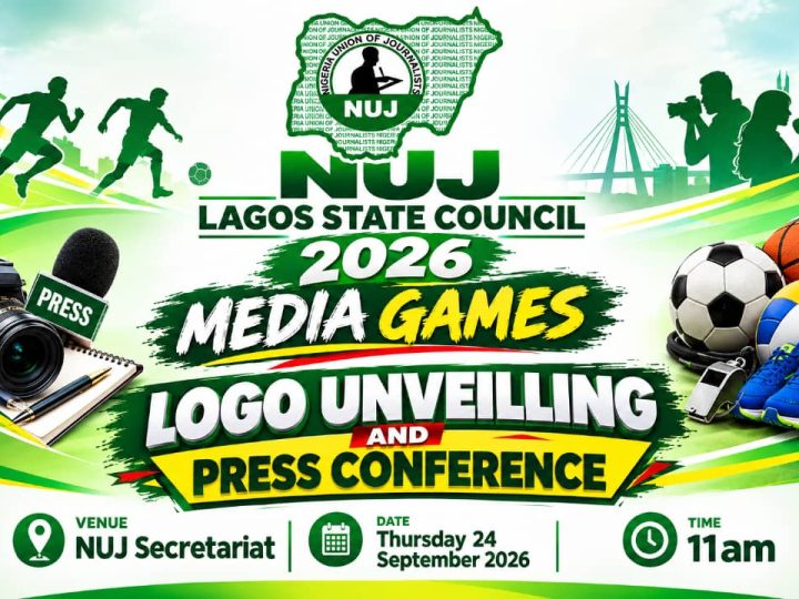 NUJ Lagos Media Games: Draws, logo unveiling set for Sept. 24th