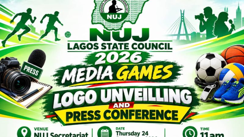 NUJ Lagos Media Games: Draws, logo unveiling set for Sept. 24th